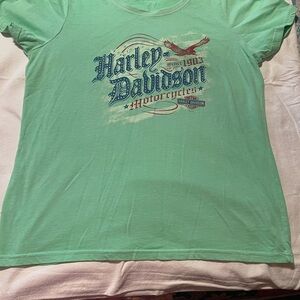 Harley-Davidson Light Green T-Shirt